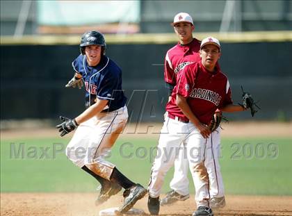 Thumbnail 1 in Capistrano Valley Christian vs. Santa Paula (CIF SS D6 Playoffs) photogallery.