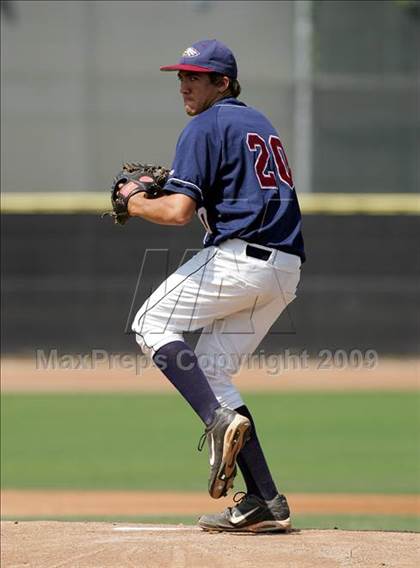 Thumbnail 1 in Capistrano Valley Christian vs. Santa Paula (CIF SS D6 Playoffs) photogallery.