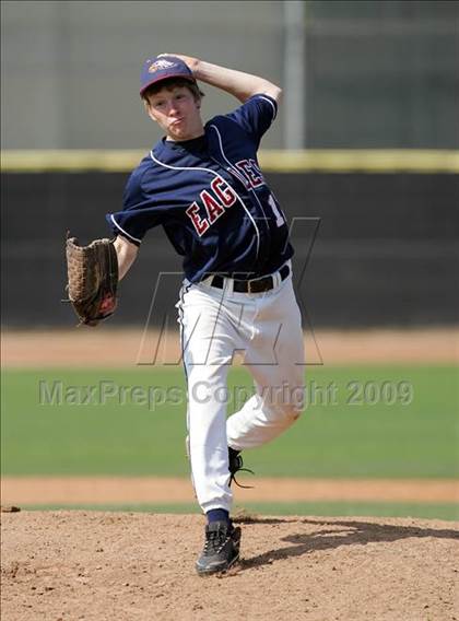 Thumbnail 1 in Capistrano Valley Christian vs. Santa Paula (CIF SS D6 Playoffs) photogallery.