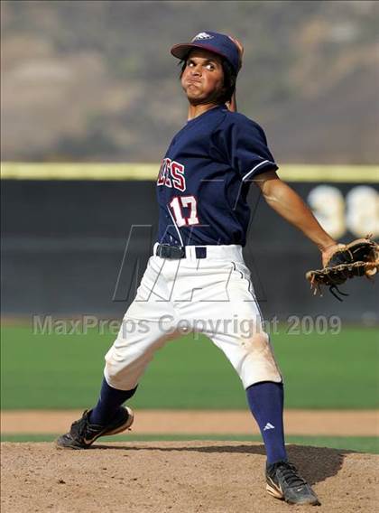 Thumbnail 2 in Capistrano Valley Christian vs. Santa Paula (CIF SS D6 Playoffs) photogallery.