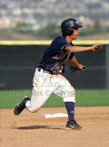Thumbnail 2 in Capistrano Valley Christian vs. Santa Paula (CIF SS D6 Playoffs) photogallery.