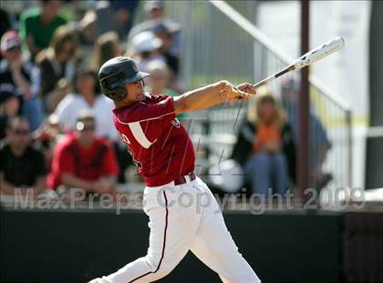 Thumbnail 1 in Capistrano Valley Christian vs. Santa Paula (CIF SS D6 Playoffs) photogallery.