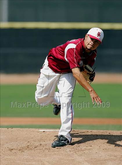 Thumbnail 1 in Capistrano Valley Christian vs. Santa Paula (CIF SS D6 Playoffs) photogallery.