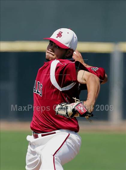 Thumbnail 3 in Capistrano Valley Christian vs. Santa Paula (CIF SS D6 Playoffs) photogallery.
