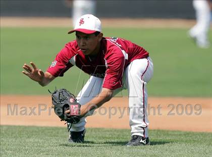 Thumbnail 1 in Capistrano Valley Christian vs. Santa Paula (CIF SS D6 Playoffs) photogallery.