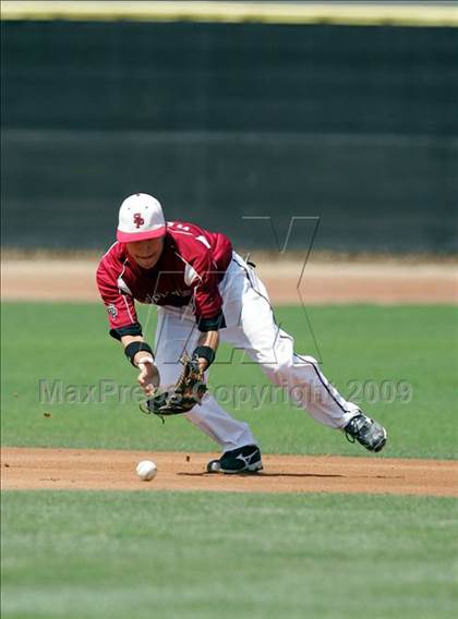 Thumbnail 3 in Capistrano Valley Christian vs. Santa Paula (CIF SS D6 Playoffs) photogallery.