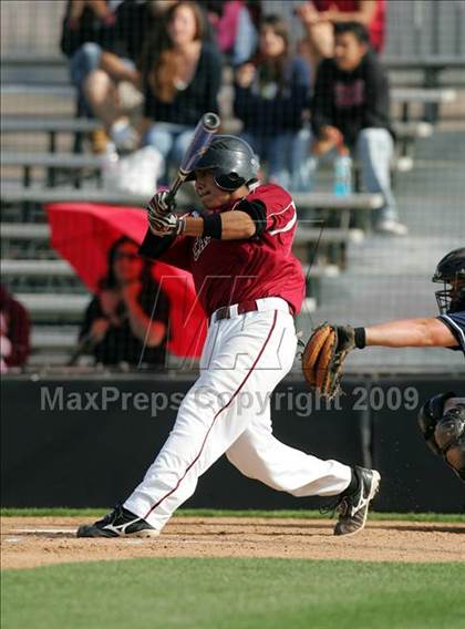 Thumbnail 1 in Capistrano Valley Christian vs. Santa Paula (CIF SS D6 Playoffs) photogallery.