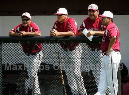 Thumbnail 1 in Capistrano Valley Christian vs. Santa Paula (CIF SS D6 Playoffs) photogallery.