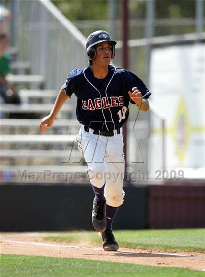 Thumbnail 1 in Capistrano Valley Christian vs. Santa Paula (CIF SS D6 Playoffs) photogallery.