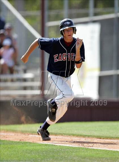 Thumbnail 3 in Capistrano Valley Christian vs. Santa Paula (CIF SS D6 Playoffs) photogallery.