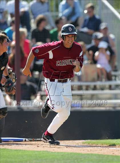 Thumbnail 3 in Capistrano Valley Christian vs. Santa Paula (CIF SS D6 Playoffs) photogallery.