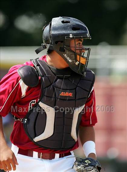Thumbnail 3 in Capistrano Valley Christian vs. Santa Paula (CIF SS D6 Playoffs) photogallery.