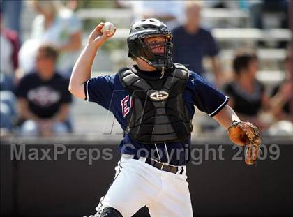 Thumbnail 2 in Capistrano Valley Christian vs. Santa Paula (CIF SS D6 Playoffs) photogallery.
