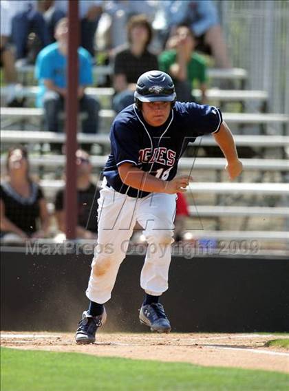 Thumbnail 2 in Capistrano Valley Christian vs. Santa Paula (CIF SS D6 Playoffs) photogallery.