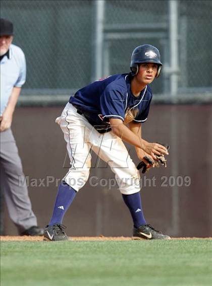 Thumbnail 2 in Capistrano Valley Christian vs. Santa Paula (CIF SS D6 Playoffs) photogallery.