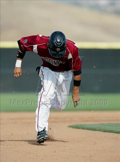 Thumbnail 1 in Capistrano Valley Christian vs. Santa Paula (CIF SS D6 Playoffs) photogallery.