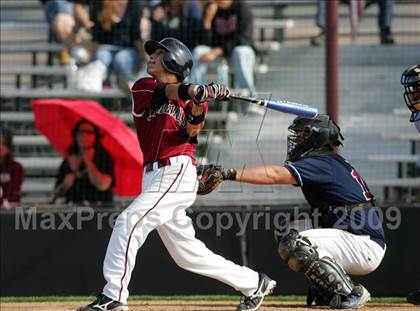 Thumbnail 3 in Capistrano Valley Christian vs. Santa Paula (CIF SS D6 Playoffs) photogallery.