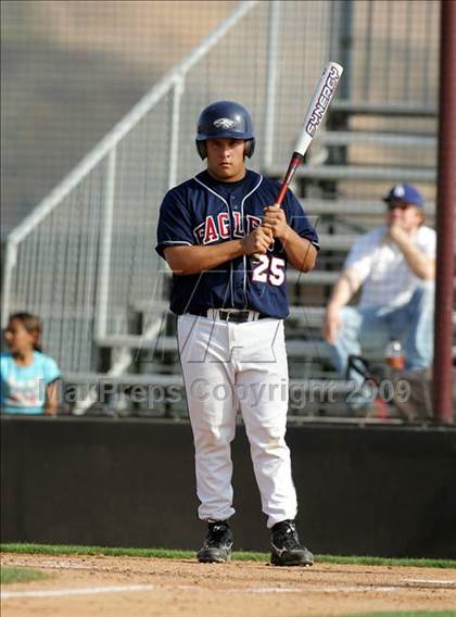 Thumbnail 2 in Capistrano Valley Christian vs. Santa Paula (CIF SS D6 Playoffs) photogallery.