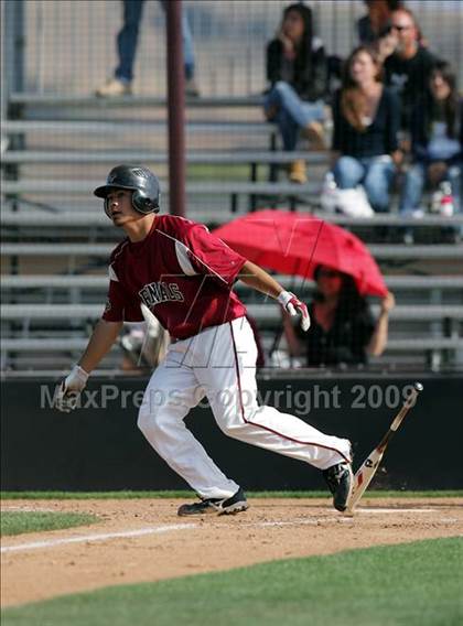 Thumbnail 3 in Capistrano Valley Christian vs. Santa Paula (CIF SS D6 Playoffs) photogallery.