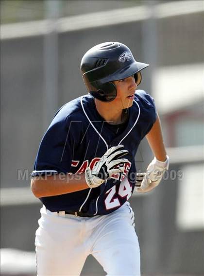 Thumbnail 1 in Capistrano Valley Christian vs. Santa Paula (CIF SS D6 Playoffs) photogallery.
