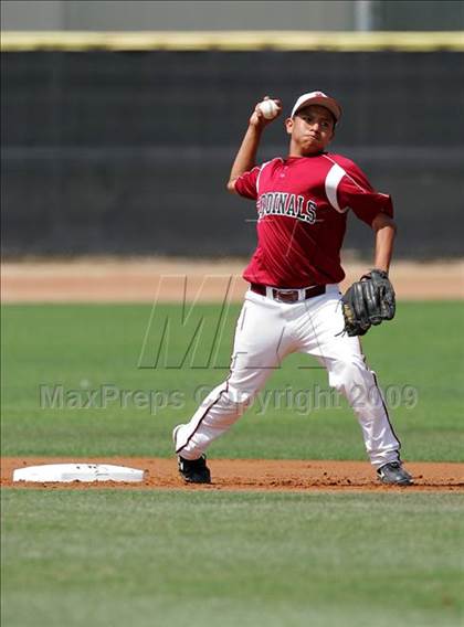 Thumbnail 2 in Capistrano Valley Christian vs. Santa Paula (CIF SS D6 Playoffs) photogallery.