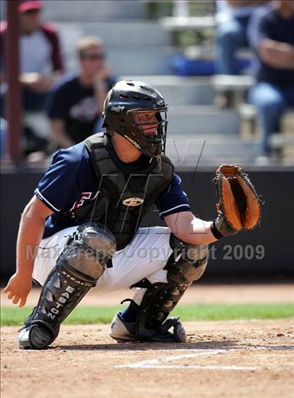 Thumbnail 2 in Capistrano Valley Christian vs. Santa Paula (CIF SS D6 Playoffs) photogallery.