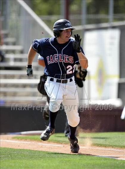 Thumbnail 1 in Capistrano Valley Christian vs. Santa Paula (CIF SS D6 Playoffs) photogallery.