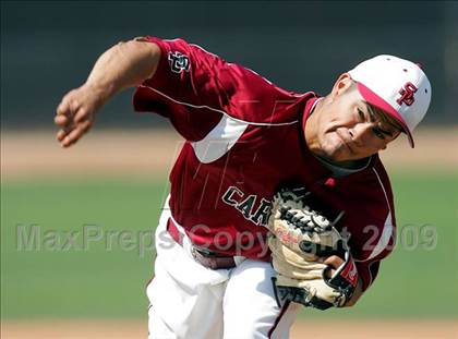 Thumbnail 1 in Capistrano Valley Christian vs. Santa Paula (CIF SS D6 Playoffs) photogallery.