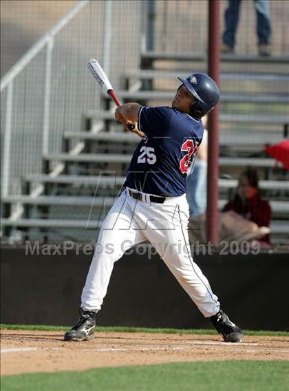 Thumbnail 1 in Capistrano Valley Christian vs. Santa Paula (CIF SS D6 Playoffs) photogallery.