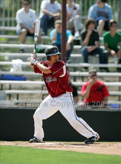 Thumbnail 3 in Capistrano Valley Christian vs. Santa Paula (CIF SS D6 Playoffs) photogallery.