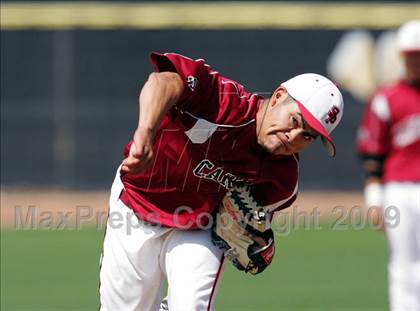 Thumbnail 3 in Capistrano Valley Christian vs. Santa Paula (CIF SS D6 Playoffs) photogallery.