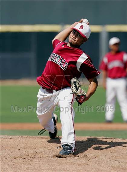 Thumbnail 2 in Capistrano Valley Christian vs. Santa Paula (CIF SS D6 Playoffs) photogallery.