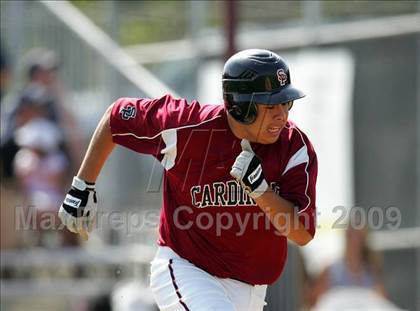 Thumbnail 3 in Capistrano Valley Christian vs. Santa Paula (CIF SS D6 Playoffs) photogallery.