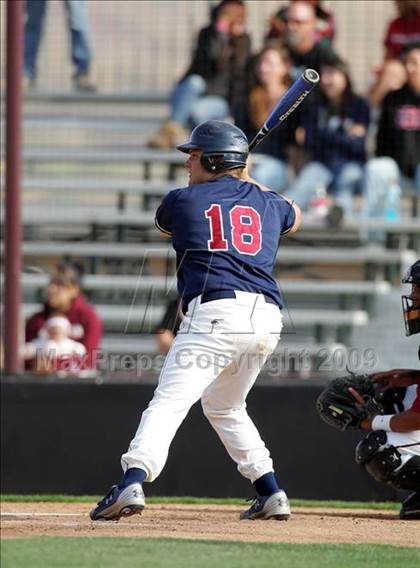 Thumbnail 3 in Capistrano Valley Christian vs. Santa Paula (CIF SS D6 Playoffs) photogallery.
