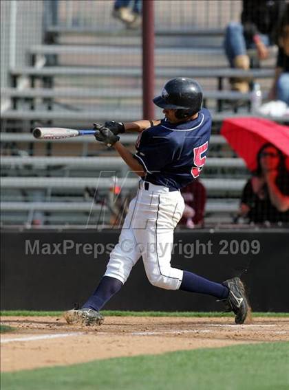 Thumbnail 2 in Capistrano Valley Christian vs. Santa Paula (CIF SS D6 Playoffs) photogallery.