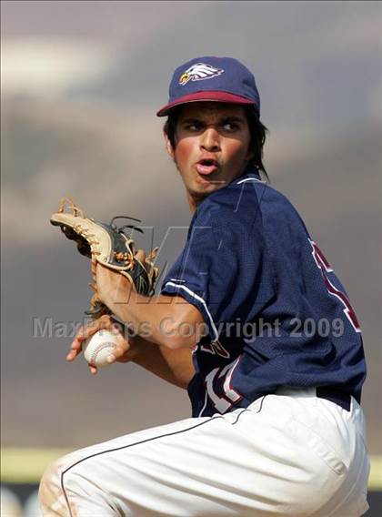 Thumbnail 2 in Capistrano Valley Christian vs. Santa Paula (CIF SS D6 Playoffs) photogallery.