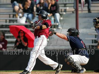 Thumbnail 2 in Capistrano Valley Christian vs. Santa Paula (CIF SS D6 Playoffs) photogallery.