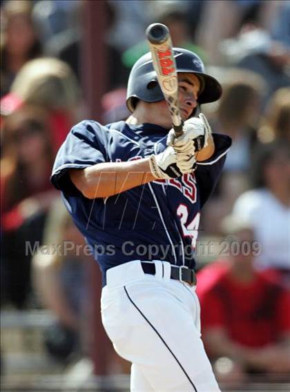 Thumbnail 2 in Capistrano Valley Christian vs. Santa Paula (CIF SS D6 Playoffs) photogallery.
