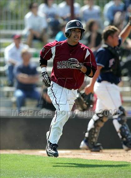 Thumbnail 3 in Capistrano Valley Christian vs. Santa Paula (CIF SS D6 Playoffs) photogallery.