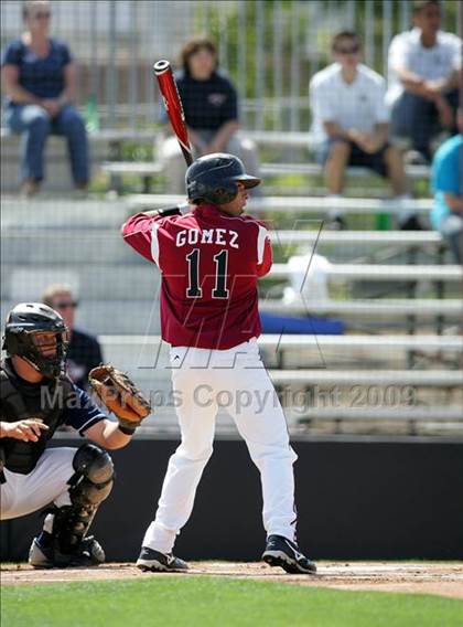 Thumbnail 2 in Capistrano Valley Christian vs. Santa Paula (CIF SS D6 Playoffs) photogallery.