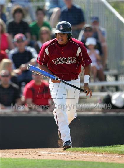 Thumbnail 1 in Capistrano Valley Christian vs. Santa Paula (CIF SS D6 Playoffs) photogallery.