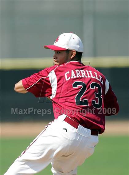 Thumbnail 2 in Capistrano Valley Christian vs. Santa Paula (CIF SS D6 Playoffs) photogallery.