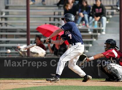 Thumbnail 3 in Capistrano Valley Christian vs. Santa Paula (CIF SS D6 Playoffs) photogallery.