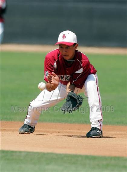 Thumbnail 1 in Capistrano Valley Christian vs. Santa Paula (CIF SS D6 Playoffs) photogallery.