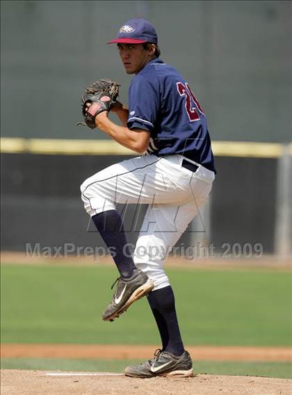 Thumbnail 3 in Capistrano Valley Christian vs. Santa Paula (CIF SS D6 Playoffs) photogallery.