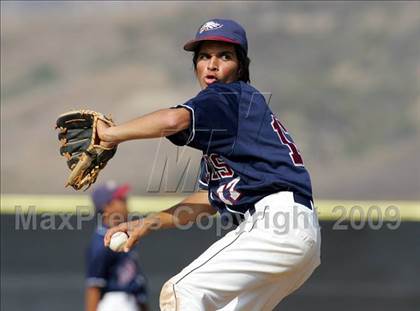 Thumbnail 1 in Capistrano Valley Christian vs. Santa Paula (CIF SS D6 Playoffs) photogallery.