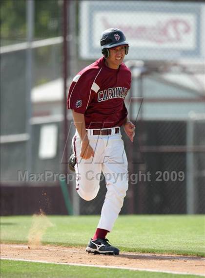 Thumbnail 1 in Capistrano Valley Christian vs. Santa Paula (CIF SS D6 Playoffs) photogallery.