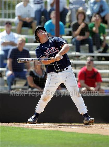 Thumbnail 1 in Capistrano Valley Christian vs. Santa Paula (CIF SS D6 Playoffs) photogallery.
