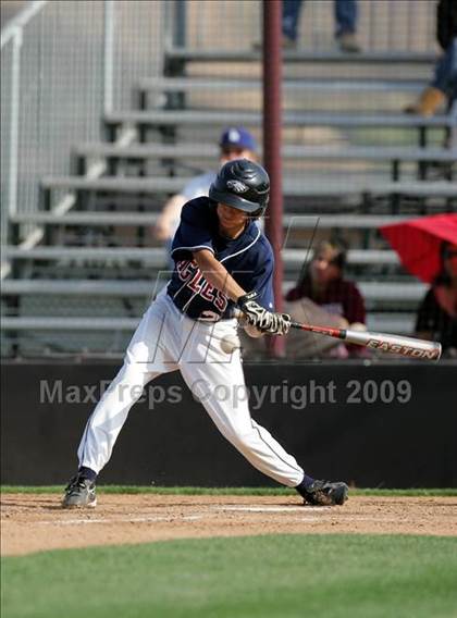 Thumbnail 2 in Capistrano Valley Christian vs. Santa Paula (CIF SS D6 Playoffs) photogallery.