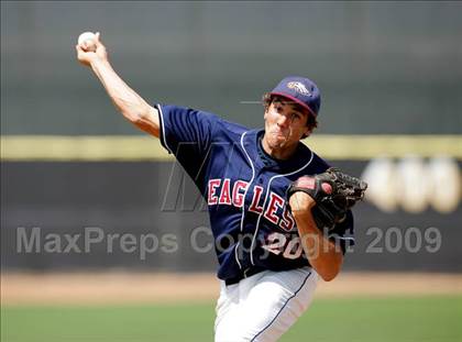 Thumbnail 1 in Capistrano Valley Christian vs. Santa Paula (CIF SS D6 Playoffs) photogallery.